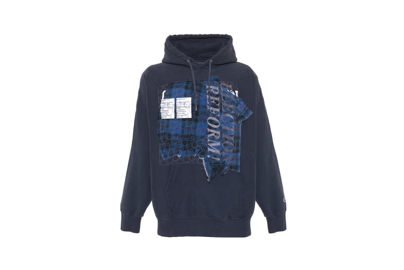 Brendan Fowler Election Reform! Embroidered Sweatshirts Champion Thrift