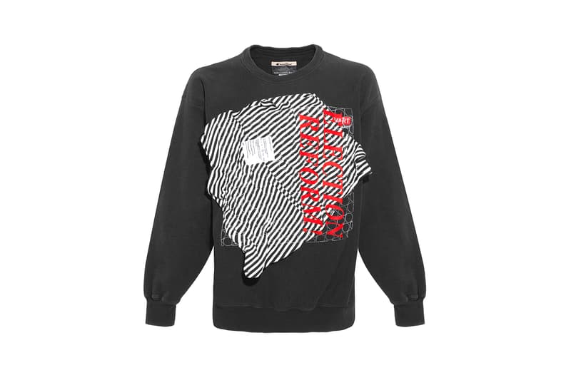 Brendan Fowler Election Reform! Embroidered Sweatshirts Champion Thrift