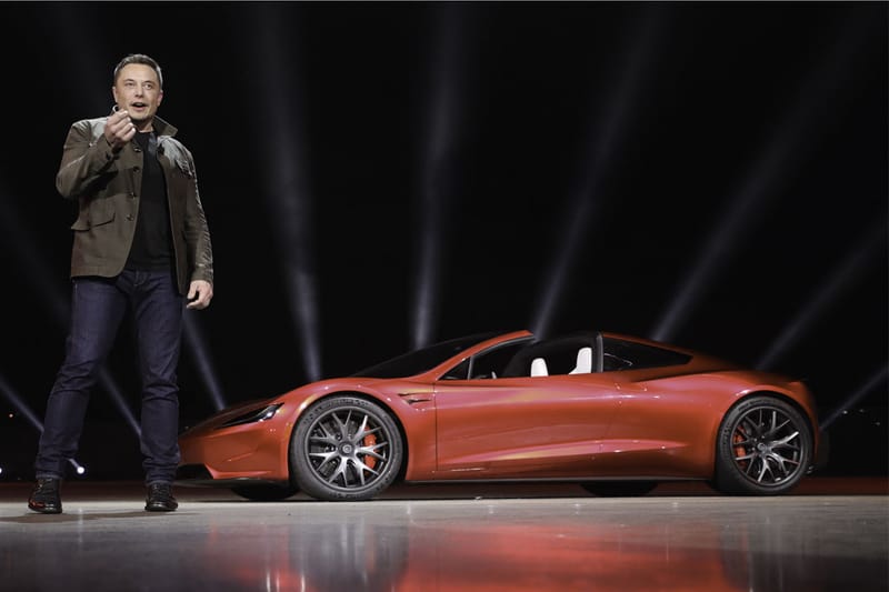 Elon Musk Teases That the Tesla Roadster May Be Able to Fly