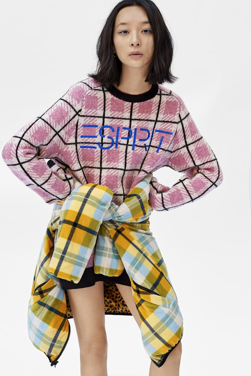 ESPRIT Opening Ceremony 2017 Winter Collection November 17 Release Date Info Plaid Leopard Print Puffer Sweater Cardigan Shirt
