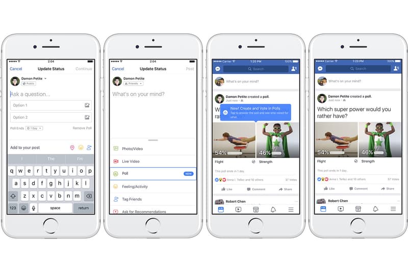 Facebook GIF Supported support Polls Feature Twitter TBH question survey response character limit 25 no