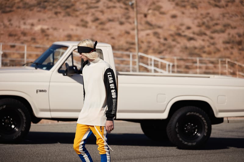 fear of god motocross track pants