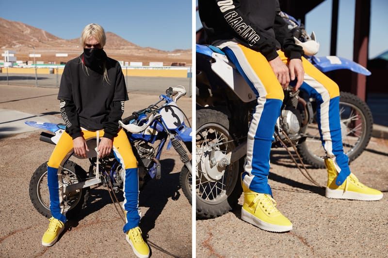 fear of god motocross track pants