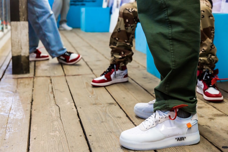 Virgil Abloh Nike The Ten Footpatrol Release Air Jordan 1 Nike Air Max Vapormax