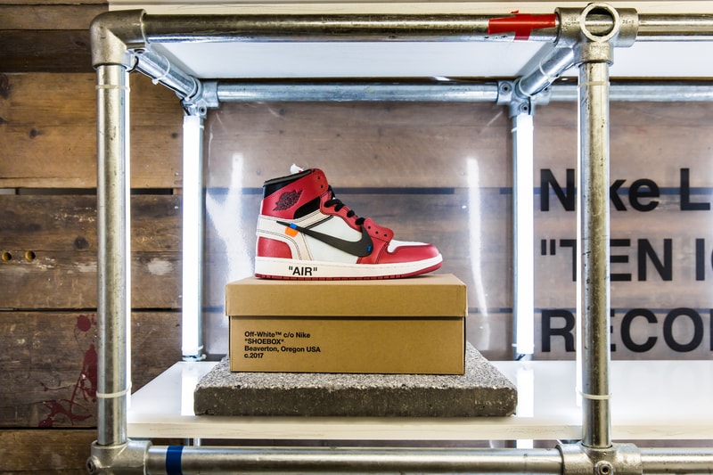 Virgil Abloh Nike The Ten Footpatrol Release Air Jordan 1 Nike Air Max Vapormax