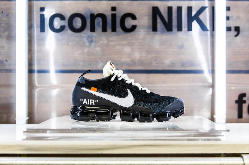 Virgil Abloh Nike The Ten Footpatrol Release Air Jordan 1 Nike Air Max Vapormax