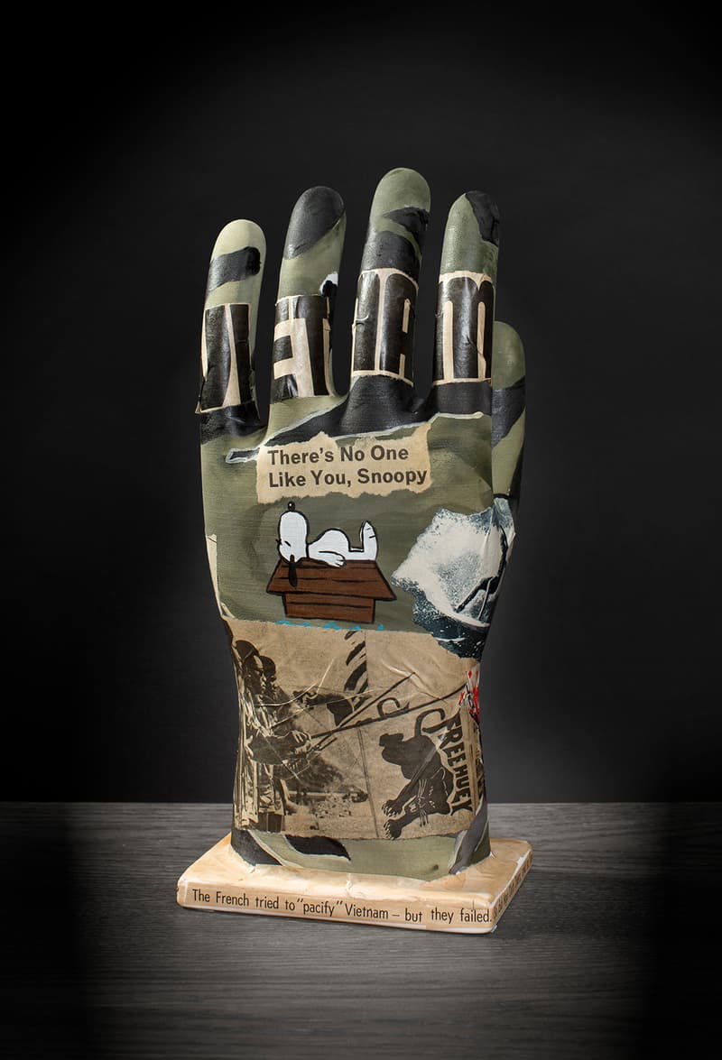 Garbstore Our Hands Christmas Charity Auction Exhibition Yuki Matsuda Monitaly Yuketen NEEDLES NEPENTHES Engineered Garments Avi Gold TSPTR SURF IS DEAD Coverture Daiki Suzuki nanamica gimme 5 snoopy 3d printed vintage gloves