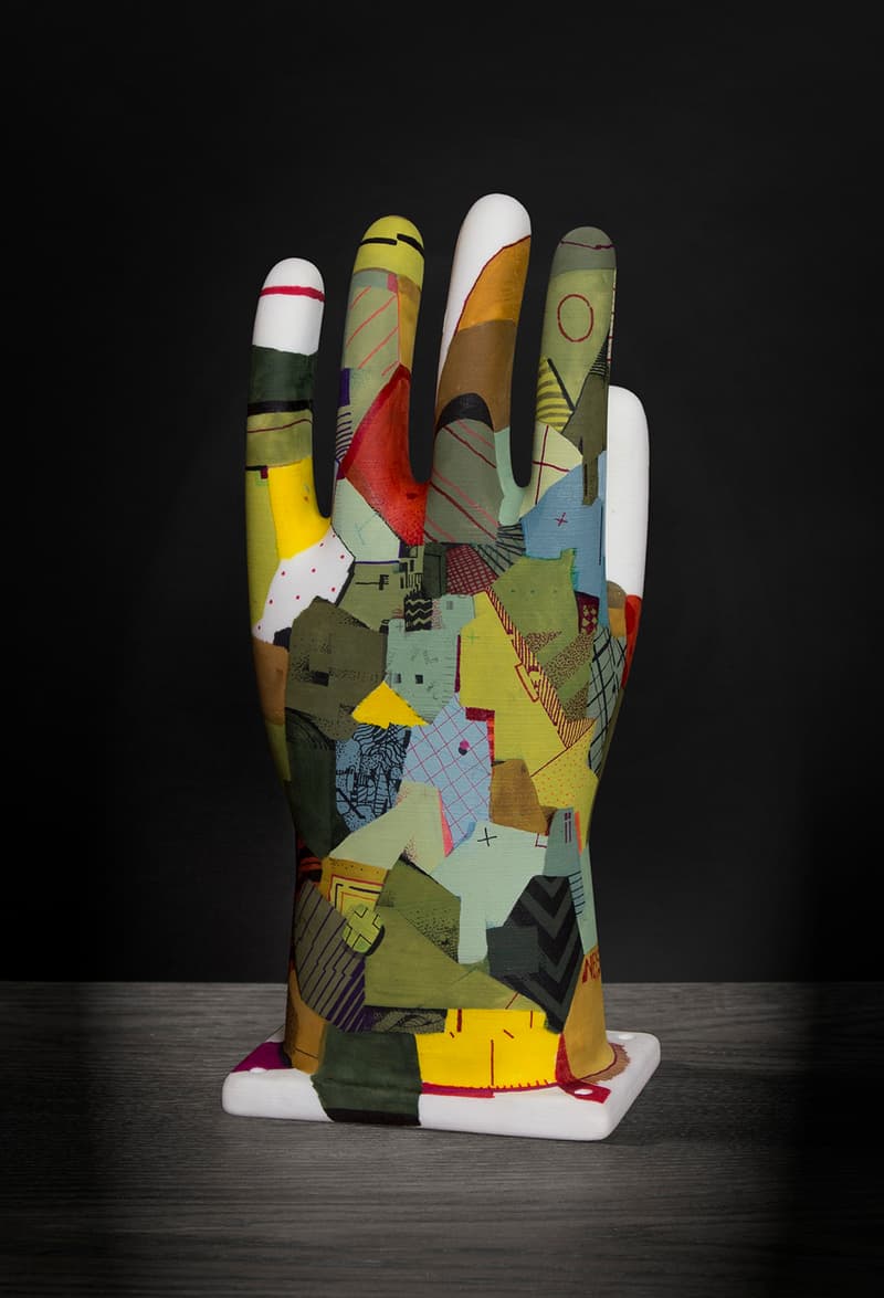 Garbstore Our Hands Christmas Charity Auction Exhibition Yuki Matsuda Monitaly Yuketen NEEDLES NEPENTHES Engineered Garments Avi Gold TSPTR SURF IS DEAD Coverture Daiki Suzuki nanamica gimme 5 snoopy 3d printed vintage gloves
