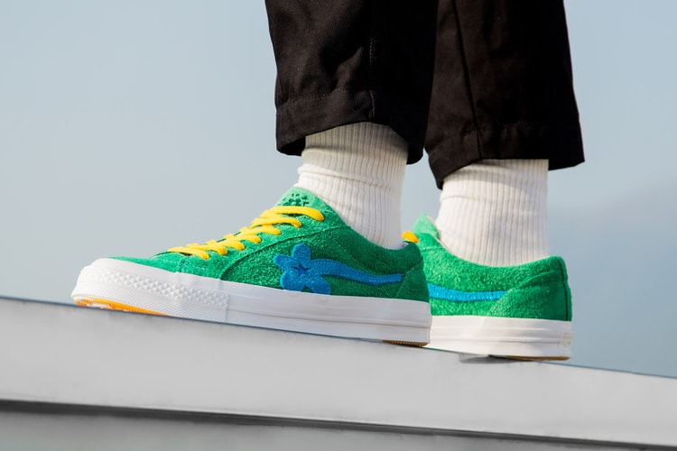 Golf le Fleur x Converse One Star Seen On-Feet