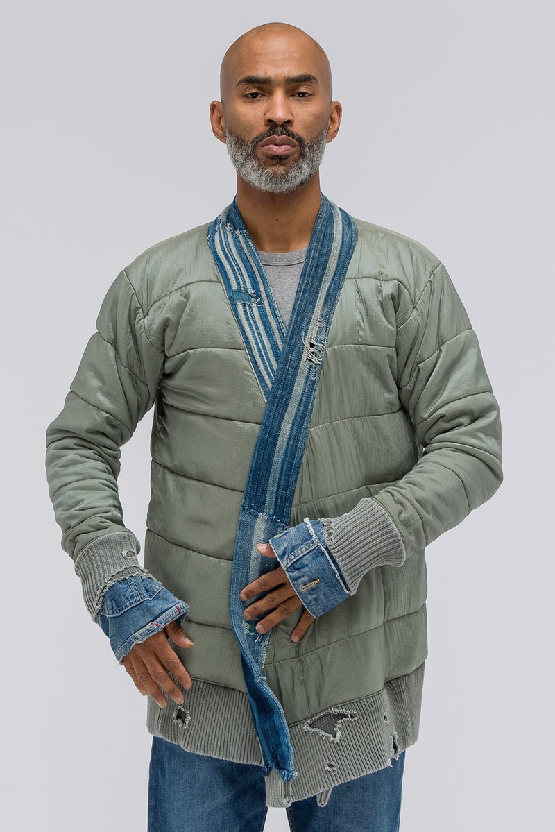 Greg Lauren Kimono Military Fall Winter 2017