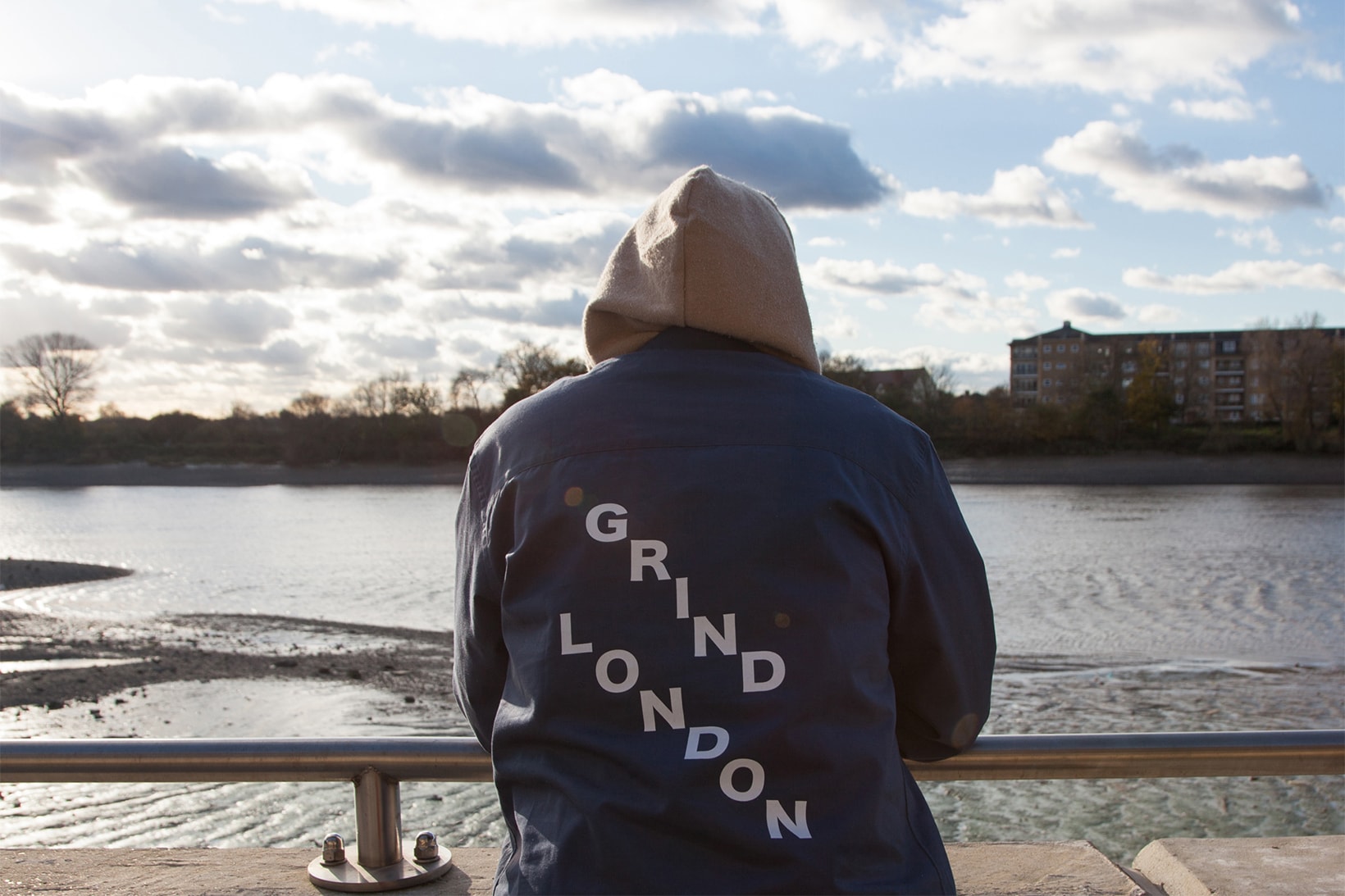 Grind London 2017 Fall Winter FALL FORWARD Editorial Sweater Hoodie T-shirt logo print branding