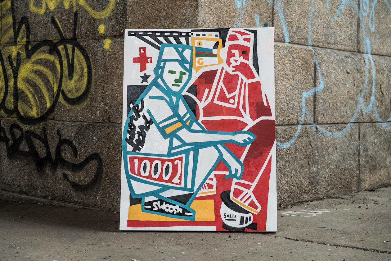 Hanksy Adam Lucas Street Art Artwork Exhibit Interview Some Grow Up Others Grow Down New York City Graffiti Memes Troll Donald Trump Tom Hanks Miley Cyrus