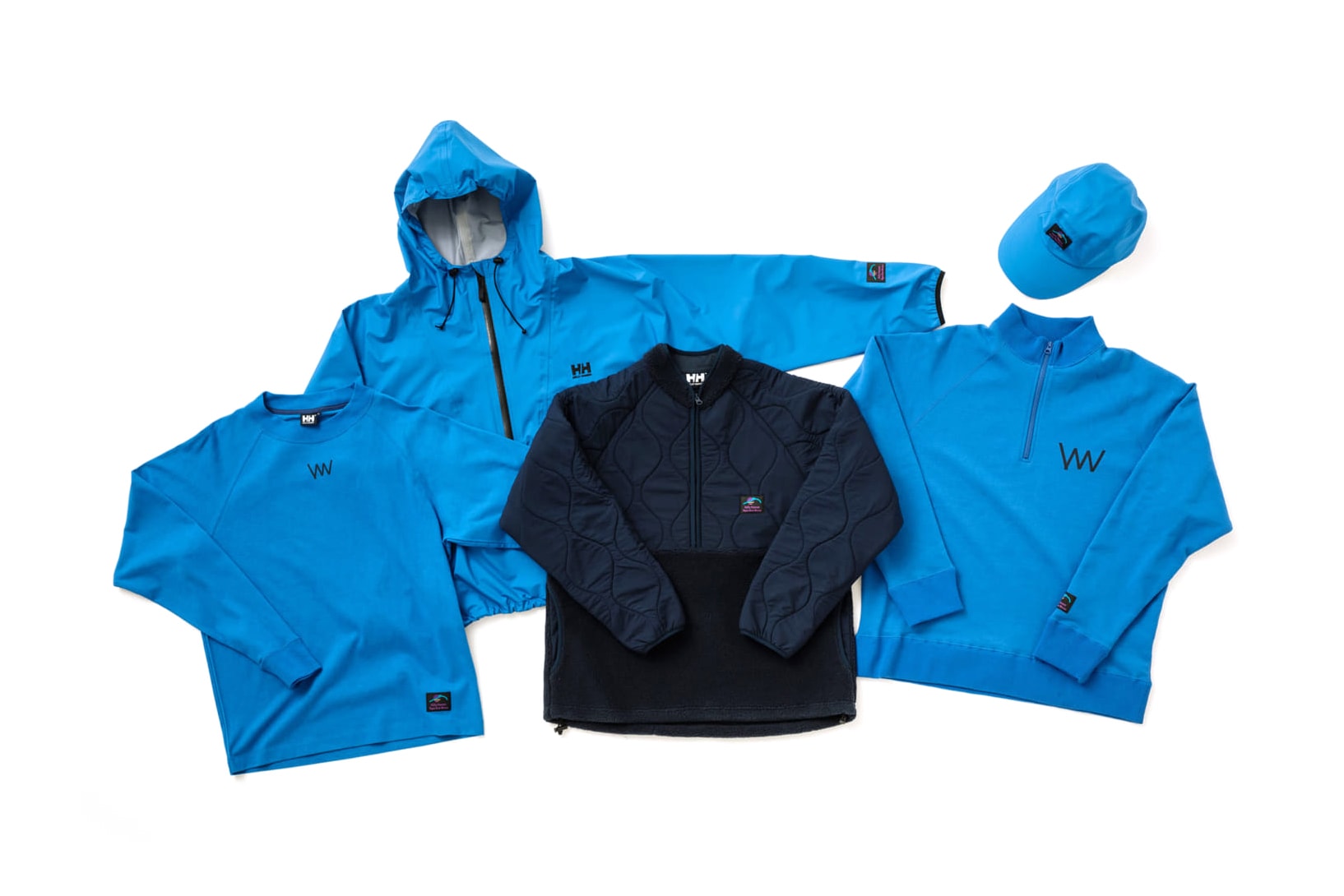 Helly Hansen Yogee New Waves Collaboration 2017 December 13 Release Date Info Blue Jacket Pullover Sweatshirt Crewneck Cap Hat