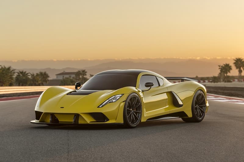 Hennessey Venom F5 Hypercar 1600 Horsepower HP 301 MPH SEMA Las Vegas Fastest Chiron Supercar
