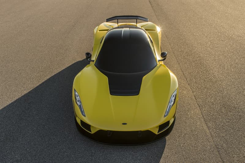 Hennessey Venom F5 Hypercar 1600 Horsepower HP 301 MPH SEMA Las Vegas Fastest Chiron Supercar