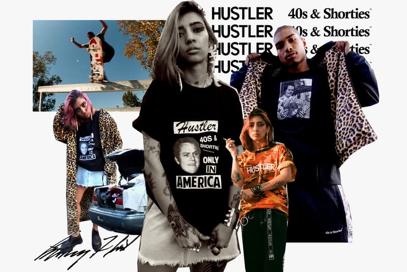 Hustler 40s & Shorties Collection Collaboration 2017 November 4 Release Date Info streetwear porn magazine Larry Flynt