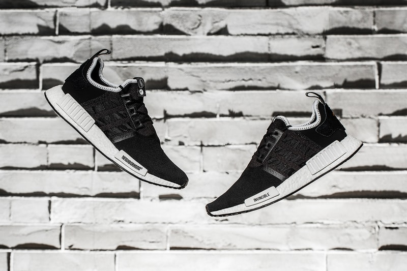 INVINCIBLE NEIGHBORHOOD adidas NMD R1 Closer Look 2017 November 24 December 29 Release Date Drop Info Sneakers Shoes Footwear Japan Taiwan Sukajan