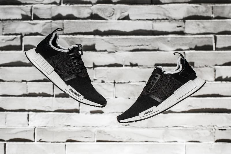 INVINCIBLE NEIGHBORHOOD adidas NMD R1 Close Look | Hypebeast INVINCIBLE NEIGHBORHOOD adidas NMD R1 Close Look | Hypebeast
