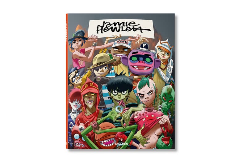 Jamie Hewlett TASCHEN Monograph Gorillaz Art Book 25 Years Inside the Mind of tank girl comic book