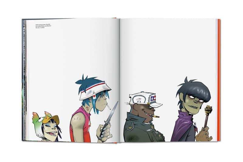 Jamie Hewlett TASCHEN Monograph Gorillaz Art Book 25 Years Inside the Mind of tank girl comic book