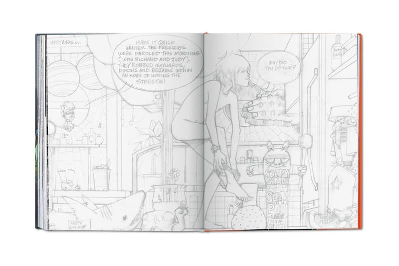 Jamie Hewlett TASCHEN Monograph Gorillaz Art Book 25 Years Inside the Mind of tank girl comic book