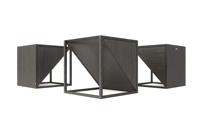 JLA M1 Hi Fi Table Speaker Black Natural