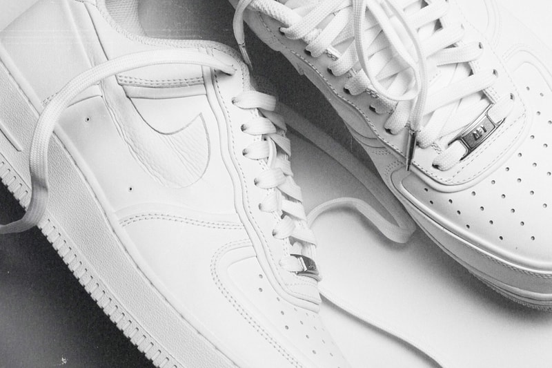 John Elliott Nike Air Force 1 Friends and Family white footwear