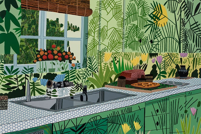 Jonas Wood Opens 'Interiors and Landscapes' Show at David Kordansky Gallery in LA