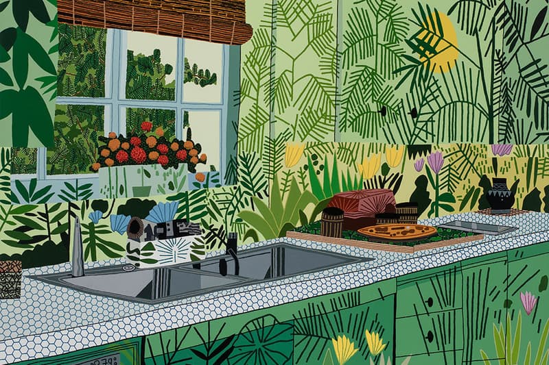 Jonas Wood Interiors and Landscapes David Kordansky Gallery arts