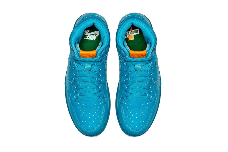 Jordan Brand Gatorade Air Jordan 1 Retro High Blue Lagoon