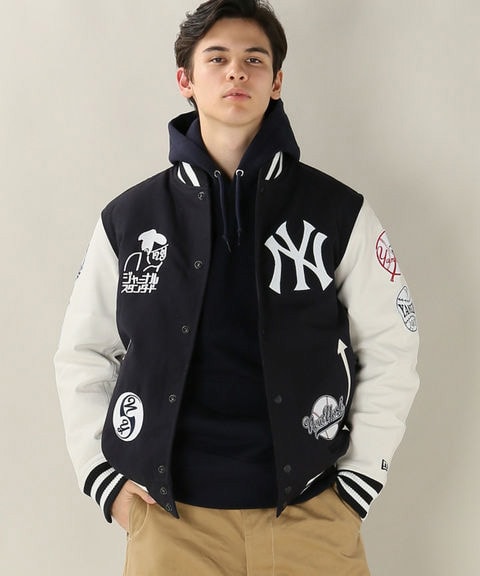 Journal Standard New Era MLB New York Yankees Los Angeles Dodgers LA NY Branding Hoodies Jacket Cap Baseball varsity stadium