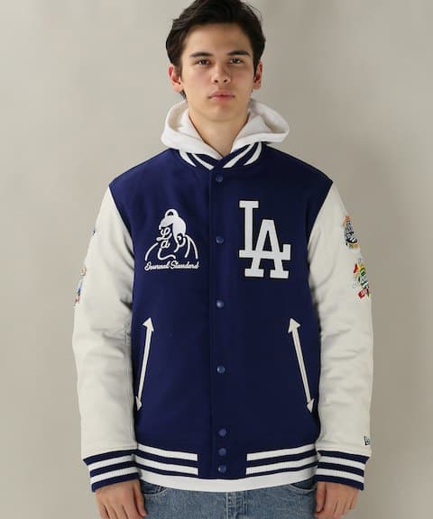 Journal Standard New Era MLB New York Yankees Los Angeles Dodgers LA NY Branding Hoodies Jacket Cap Baseball varsity stadium