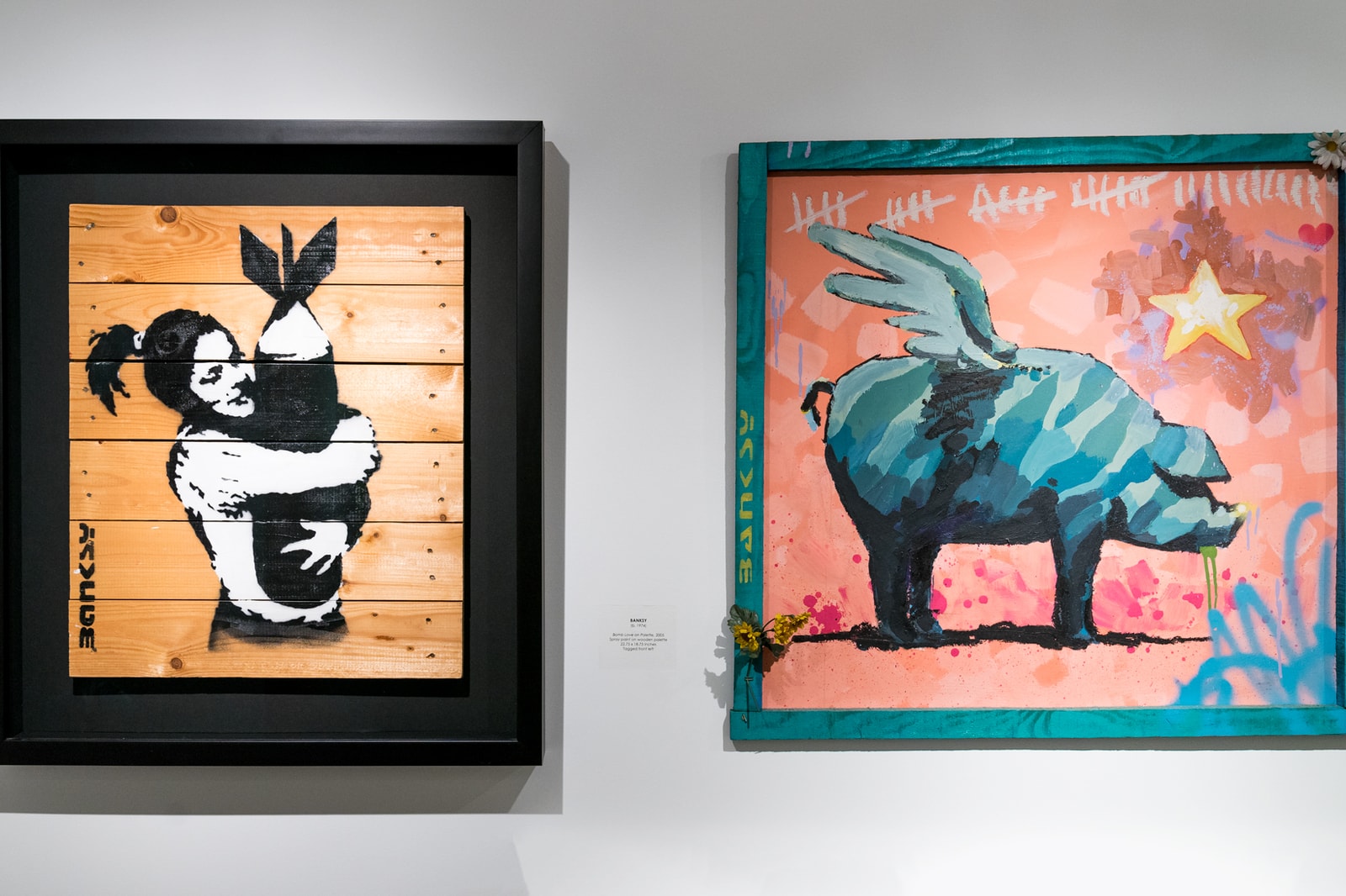 banksy keith haring artwork