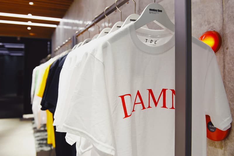 Kendrick Lamar DAMN. Pop-Up tour Tokyo Japan monkey time