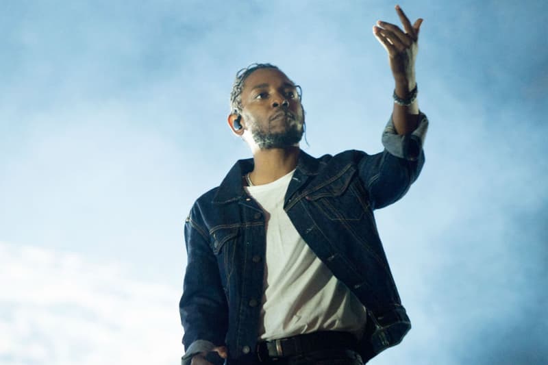 Kendrick Lamar U2 New Single Stream Collaborative 2017 Download Stream Album Leak Get Out Of Your Own Way Songs Of Experience performance denim jean jacket stage concert mic