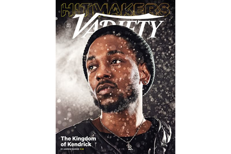 Kendrick Lamar Variety Hitmakers Issue Cover