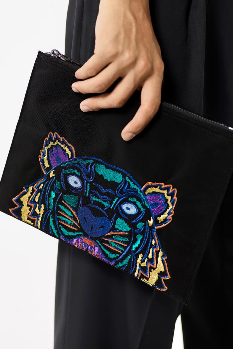 KENZO 2017 Holiday Collection Lookbook November Release Date Info Tiger Sweater Gloves Backpack bag hat shirt puffer down jacket slacks