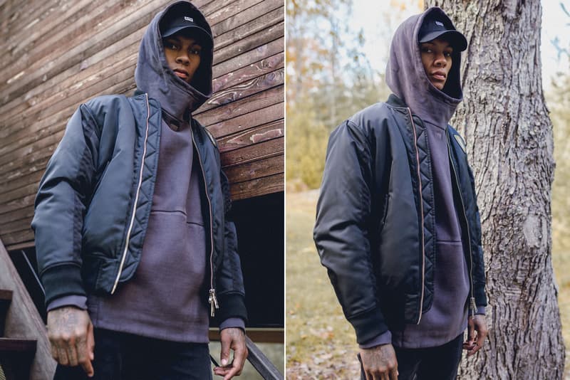 KITH Winter 2017 Lookbook Ronnie Fieg fashion streetwear jacket outerwear coat hoodie camouflage flannel jeans denim Fracap boots hiking