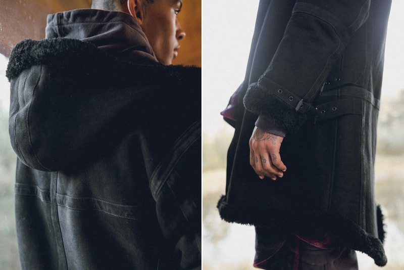 KITH Winter 2017 Lookbook Ronnie Fieg fashion streetwear jacket outerwear coat hoodie camouflage flannel jeans denim Fracap boots hiking