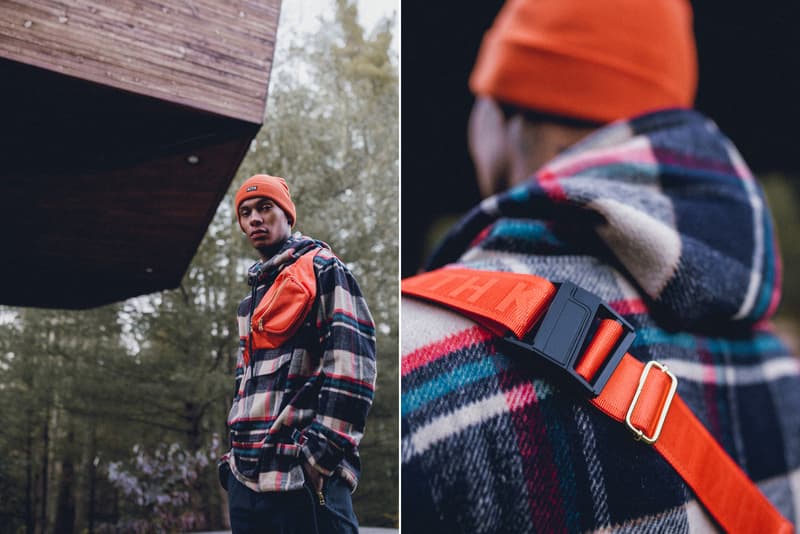 KITH Winter 2017 Lookbook Ronnie Fieg fashion streetwear jacket outerwear coat hoodie camouflage flannel jeans denim Fracap boots hiking