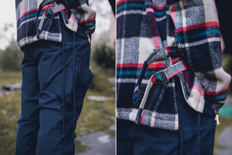KITH Winter 2017 Lookbook Ronnie Fieg fashion streetwear jacket outerwear coat hoodie camouflage flannel jeans denim Fracap boots hiking