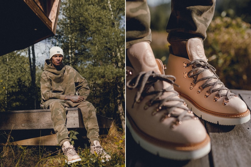KITH Winter 2017 Lookbook Ronnie Fieg fashion streetwear jacket outerwear coat hoodie camouflage flannel jeans denim Fracap boots hiking