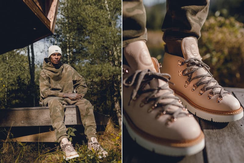 KITH Winter 2017 Lookbook Ronnie Fieg fashion streetwear jacket outerwear coat hoodie camouflage flannel jeans denim Fracap boots hiking