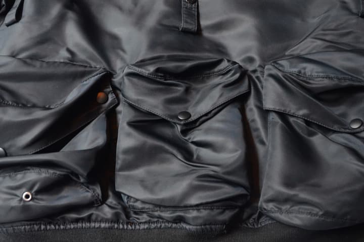 LABRAT PORTER Reversible Multipocketed 13 Pockets MA 1 Bomber Jacket Japan Parachute Reissue 2017 Fall Winter