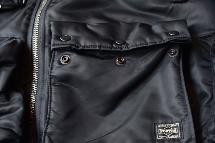 LABRAT PORTER Reversible Multipocketed 13 Pockets MA 1 Bomber Jacket Japan Parachute Reissue 2017 Fall Winter