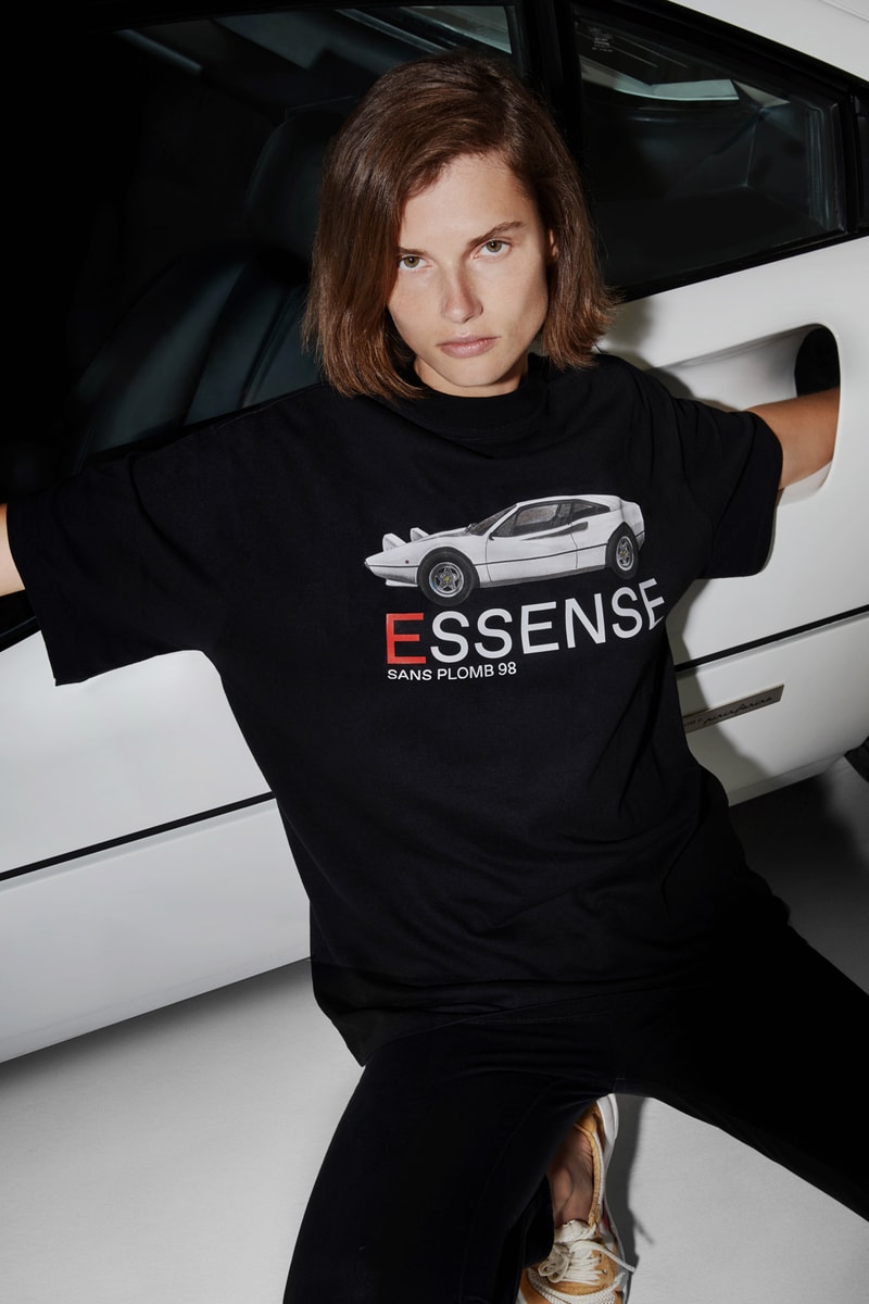 SSENSE L art De L Automobile Lookbook Collection Collaboration 2017 November Release Date Info white Ferrari 308 GTB Carter SEC arthur kar cars essense cover