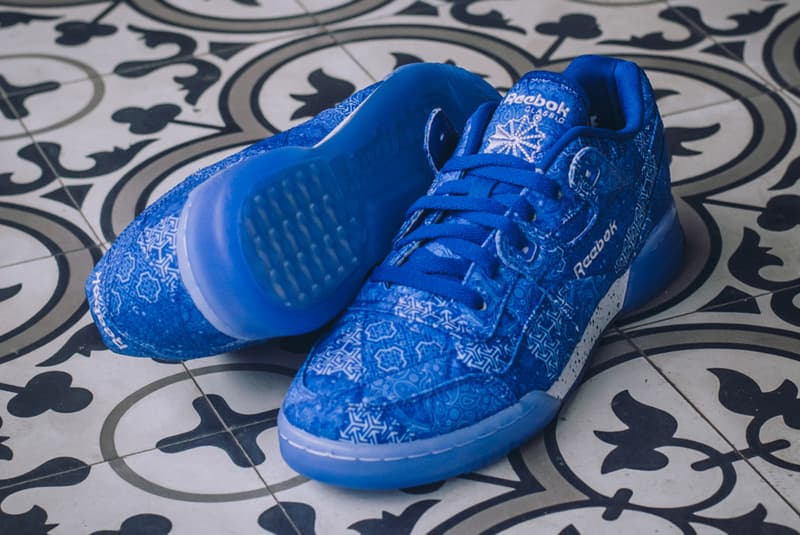 Limited EDT Reebok Workout Plus Low Peace Harmony Blue White 2017 December 2 Release Date Info Sneakers Shoes Footwear