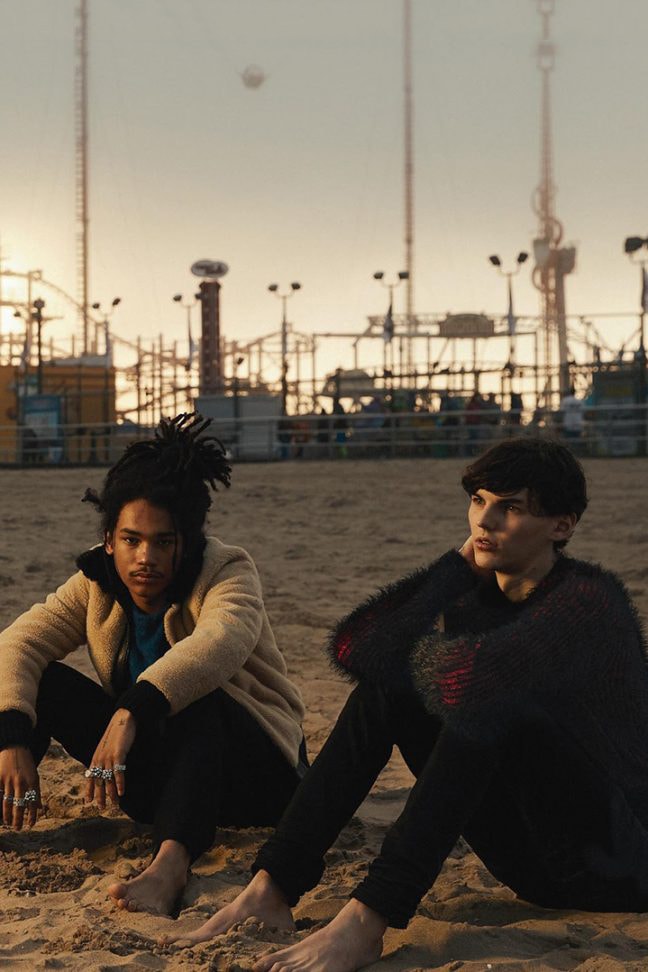 Luka Sabbat Numéro Homme Editorial Gabriel-Kane Day-Lewis Eli Epperson Alex Antitch Jean Michel Clerc
