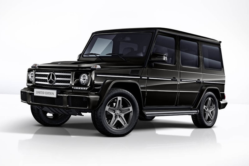 Mercedes Benz G Class G350D Professional G500 Limited Editions discontinue 2017 2018 2019 wagon final run release