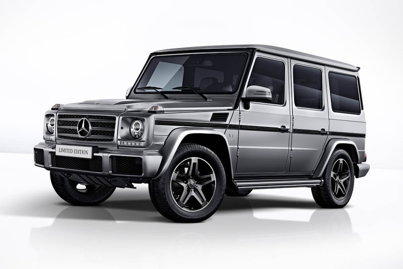 Mercedes Benz G Class G350D Professional G500 Limited Editions discontinue 2017 2018 2019 wagon final run release